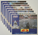 JAWS 3 (Full View) Cinema Set of Lobby Cards 