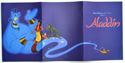 ALADDIN – Synopsis / Credits Booklet – Front 
