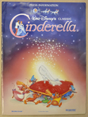 CINDERELLA Original Cinema Press Kit – Folder
