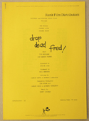 DROP DEAD FRED Original Cinema Press Kit – Production Info