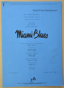 MIAMI BLUES Original Cinema Press Kit – Production Info