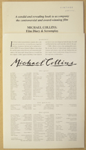 MICHAEL COLLINS Original Cinema Press Kit – Synopsis
