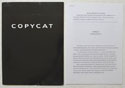 COPYCAT Original Cinema Press Kit