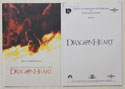 DRAGONHEART Original Cinema Press Kit