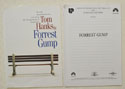 FORREST GUMP Original Cinema Press Kit
