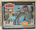 STAR WARS : EMPIRE STRIKES BACK - AT-AT - Kenner Toy - 38810 (BOX FRONT View) 