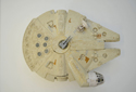 STAR WARS : EMPIRE STRIKES BACK - MILLENNIUM FALCON - Palitoy Toy 33364 (TOP View) 
