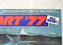 AIRPORT ‘77 (Top Right) Cinema Quad Movie Poster