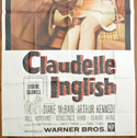 CLAUDELLE INGLISH – 3 Sheet Poster (BOTTOM) 
