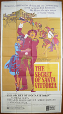 THE SECRET OF SANTA VITTORIA – 3 Sheet Poster