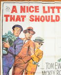 A NICE LITTLE BANK THAT SHOULD BE ROBBED – 6 Sheet Poster – TOP Left