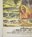 HUMANOIDS FROM THE DEEP (Bottom Left) Cinema French One Panel Movie Poster
