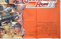 CANNONBALL RUN II (Bottom Right) Cinema Quad Movie Poster