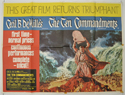THE TEN COMMANDMENTS Cinema Quad Movie Poster