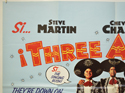 THREE AMIGOS (Top Left) Cinema Quad Movie Poster
