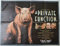 A PRIVATE FUNCTION Cinema Quad Movie Poster