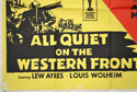 ALL QUIET ON THE WESTERN FRONT / TO HELL AND BACK (Bottom Left) Cinema Quad Movie Poster