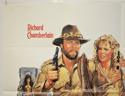 ALLAN QUATERMAIN AND THE LOST CITY OF GOLD (Top Left) Cinema Quad Movie Poster