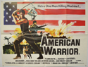 AMERICAN WARRIOR Cinema Quad Movie Poster