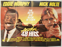 ANOTHER 48HRS Cinema Quad Movie Poster