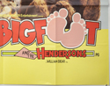 BIGFOOT AND THE HENDERSONS (Bottom Right) Cinema Quad Movie Poster