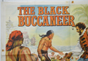 THE BLACK BUCCANEER  / MASTER SPY (Top Left) Cinema Quad Movie Poster