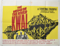 THE BRIDGE ON THE RIVER KWAI Cinema Quad Movie Poster