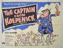 THE CAPTAIN FROM KOEPENICK Cinema Quad Movie Poster