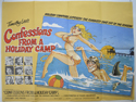 CONFESSIONS FROM A HOLIDAY CAMP Cinema Quad Movie Poster