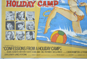 CONFESSIONS FROM A HOLIDAY CAMP (Bottom Left) Cinema Quad Movie Poster