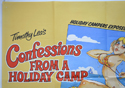 CONFESSIONS FROM A HOLIDAY CAMP (Top Left) Cinema Quad Movie Poster