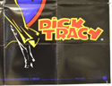 DICK TRACY (Bottom Right) Cinema Quad Movie Poster