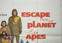 ESCAPE FROM THE PLANET OF THE APES (Top Right) Cinema Quad Movie Poster