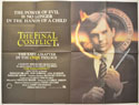 THE FINAL CONFLICT Cinema Quad Movie Poster