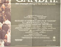GANDHI (Bottom Right) Cinema Quad Movie Poster