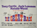 THE GREAT RACE Cinema Quad Movie Poster