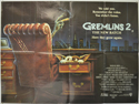 GREMLINS 2 Cinema Quad Movie Poster