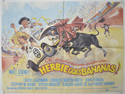 HERBIE GOES BANANAS Cinema Quad Movie Poster