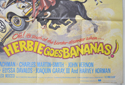 HERBIE GOES BANANAS (Bottom Right) Cinema Quad Movie Poster