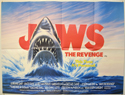 JAWS - THE REVENGE Cinema Quad Movie Poster