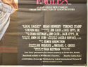 LEGAL EAGLES (Bottom Right) Cinema Quad Movie Poster