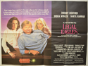 LEGAL EAGLES Cinema Quad Movie Poster