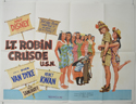 LT. ROBIN CRUSOE U.S.N. Cinema Quad Movie Poster