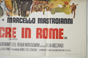 MASSACRE IN ROME (Bottom Right) Cinema Quad Movie Poster