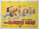 THE MONKEY’S UNCLE Cinema Quad Movie Poster