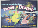 PETE’S DRAGON Cinema Quad Movie Poster