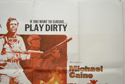 PLAY DIRTY (Top Right) Cinema Quad Movie Poster