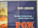 P.O.W. THE ESCAPE (Top Right) Cinema Quad Movie Poster