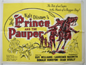 THE PRINCE AND THE PAUPER Cinema Quad Movie Poster