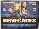 RENEGADES Cinema Quad Movie Poster